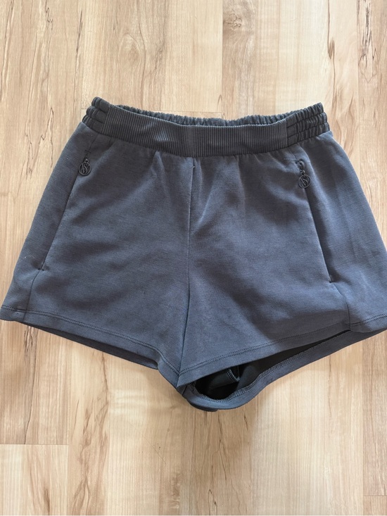Victoria's Secret Pants - Victoria’s Secret Women’s Dark Gray Pull-On Athletic Shorts